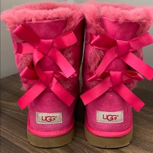 UGG boots with bow